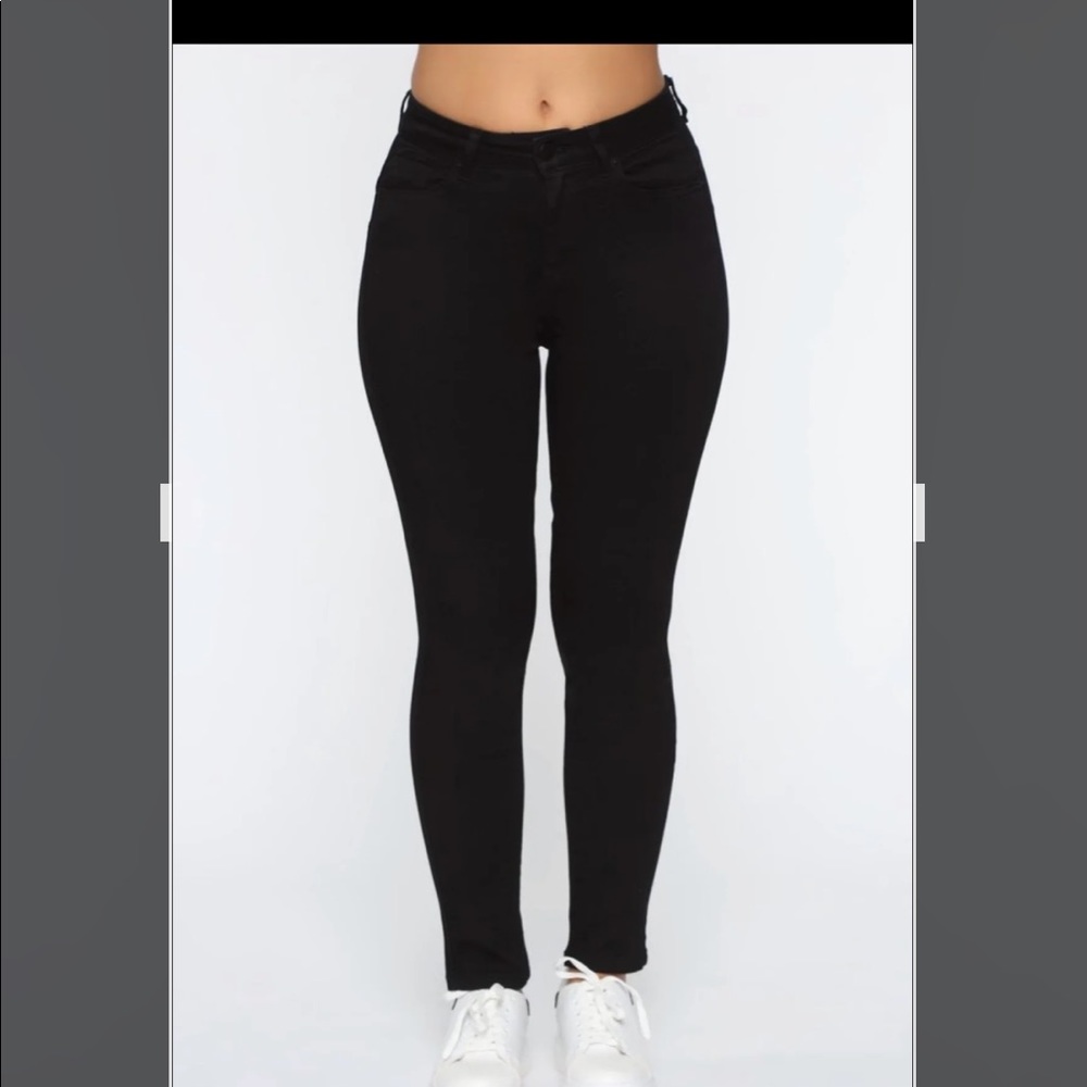 Size 7 Black denim jeans